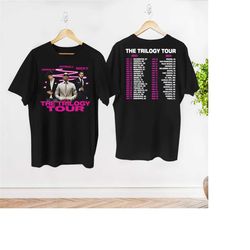 the trilogy tour 2023 2024 enrique iglesias x pitbull x ricky martin t-shirt, enrique iglesias concert shirt, the trilog