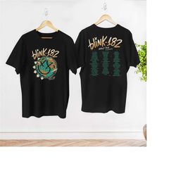 blink 182 band tour 2023 t-shirt, graphic blink smile 182 t-shirt, blink 182 fan gift shirt, smile blink 182 tour merch,