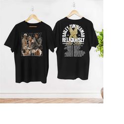 bailey zimmerman concert t-shirt, bailey zimmerman religiously world tour 2024 shirt, bailey zimmerman fan shirt, bailey