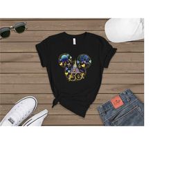 the magic kingdom shirt, mickey ears disneyworld, 50 years of magic shirt, disney sublimation, colorful castle tee, 50th