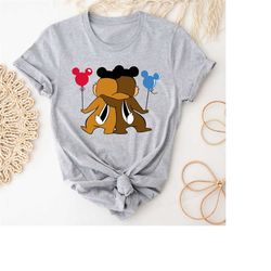 chip and dale friendships shirt, chip and dale disney couple shirt, disney valentine's shirt, disney vacation shirt