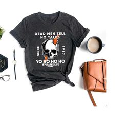 dead men tell no tales shirt, pirates of the caribbean shirt, disney rides tee, disney skull shirt