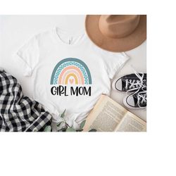 girl mom shirt, girl mom shirt, girl mama shirt, rainbow mom shirt, girl mama gift, mama girl shirt, mom of girls shirt,
