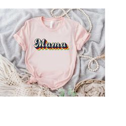 vintage mama shirt, mama shirt, retro mommy shirt, gift for mom, gift for her, mothers day, mom life t-shirt, mom to be