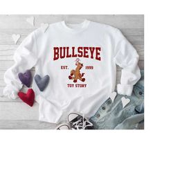 bullseye est. 1999 toy story sweatshirt, bullseye hoodie, disney toy story gift sweatshirt, bullseye gift sweater, disne