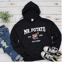 mr. potato est. 1995 toy story sweatshirt, disney pixar toy story hoodie, disney toy story gift sweatshirt, mr. potato g