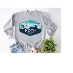 hoth echo base star wars sweatshirt, star wars sweatshirt, hoth planet hoodie, disneyland star wars sweatshirt, star war