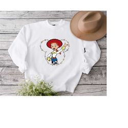 jessie toy story sweatshirt, disney pixar toy story hoodie, disney toy story gift sweatshirt, jessie gift sweater, disne