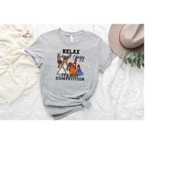 relax we're all crazy, it's not a competition shirt, mom tee, funny mom tee, funny graphic shirt, shirt with sayings, sa