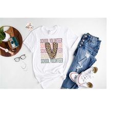 school volunteer shirt, volunteer shirt, social worker t-shirt, volunteer worker shirt, matching team shirt, back to sch