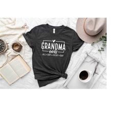 grandma mode shirt, grandma shirt, new grandma gift, mothers day gift for grandma, cool grandma shirt, granny shirt, bes