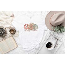 with god all things are possible shirt, religious shirt, inspirational shirt, christian shirt, bible shirt for women, po