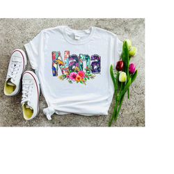 nana shirt, gift for nana, nana t-shirt,nana tee,gift for nana, grandma gift, grandmother shirt, flowers nana, gift for