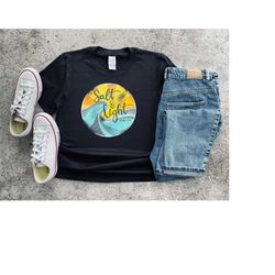 salt light shirt, matthew 5 shirt, christian t-shirts, bible verse shirt, christian outfit, christian gift, church team