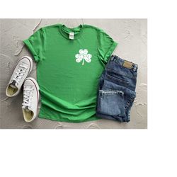 clover shirt, vintage clover, st pattys day shirt, shamrock, st patricks day t-shirts, lucky shirt, vintage clover, patr
