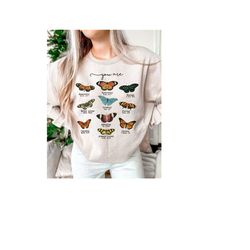 butterfly shirt, moth shirt, cottage core shirt, bug shirt, bible shirt, christian shirt, cottage core shirt, dark acade