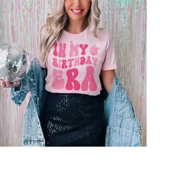 in my birthday era birthday gift for her, birthday shirts for women, best friend gift for birthday, cowgirl birthday wes
