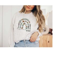 wildflowers nicu nurse sweatshirt nicu nurse sweater gift for nicu nurse crewneck neonatal intensive care unit team crew