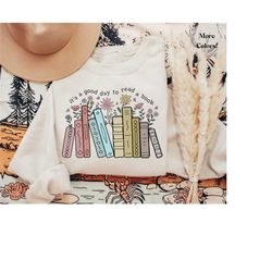 it's a good day to read a book, librarian gift, book t-shirt, librarian shirt, book lover shirt, reading teacher shirt,