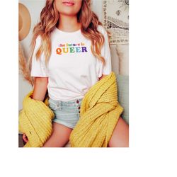 the future is queer shirt | queer shirt lgbtq shirt pride shirt lesbian shirt bisexual shirt gay pride shirt nonbinary s