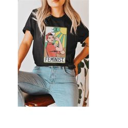 feminist tarot card shirt | tarot shirt | feminist shirt | women's rights shirt | equality shirt | girl power shirt | sm