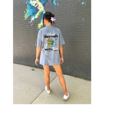 the world is a better place with you in it shirt | comfort colors mental health shirt 988 shirt suicide awareness depres