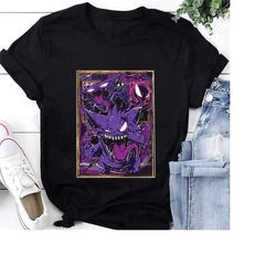 ghost pokemon t-shirt, pokemon shirt fan gifts, pokemon gengar shirt, pokemon gastly shirt, pokemon haunter shirt, pokem