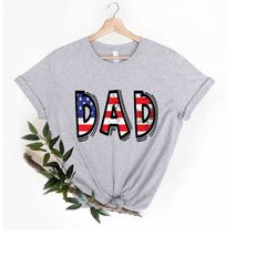 usa dad t-shirt, american flag shirt, american father shirt, patriotic dad tee, father's day shirt, us flag shirt, dad g