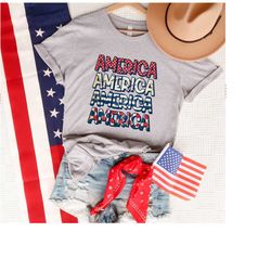 america retro shirt, 4th of july shirt, america shirt, america flag shirt, retro 4th of july shirt, gift for independenc