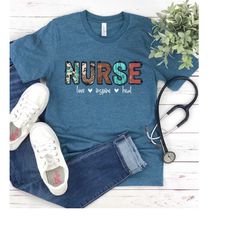 nurse love inspire heal shirt, nurse life shirt, nurse shirt, nurse definition tee, nursing school shirt, gift for nurse