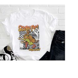 scooby-doo funny scooby and shaggy t-shirt, scooby doo shirt fan gift, scoobydo shirt, vintage cartoon network shirt, sh