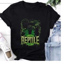 reptile mortal kombat video game t-shirt, reptile shirt, mortal kombat shirt, mortal kombat movie shirt, mk shirt, morta