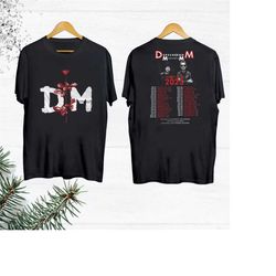 2023 depeche mode tour shirt, depeche mode logo tee, depeche mode fan shirt, depeche mode mememto mori shirt, depeche mo