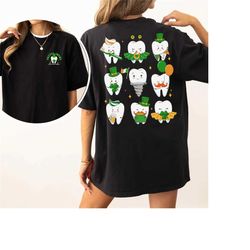 dental st patrick's day shirt, st pattys day shirt for dentist, dental hygienist gift, dental assistant shirt, dental st