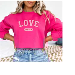 retro love-love retro sweatshirt, retro season of love, retro t-shirt season of valentine's day, valentine's day gift fo