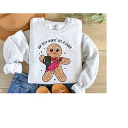 christmas sweatshirt resembling a snack, gift for women