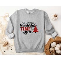 sweatshirt the most wonderful moment of the year, christmas sweater, christmas shirt, christmas t-shirt, little missing