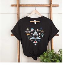 sharks love shirt, heart shark faces, type of shark predators, shark ocean, sharkaholic, sea fishing party, beach gift