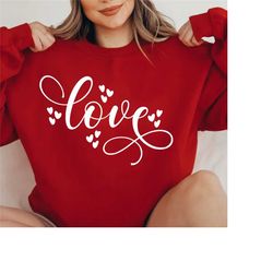valentine's day heart sweatshirt, love heart shirt,valentines day shirts for woman,valentines day gift,happy valentine's