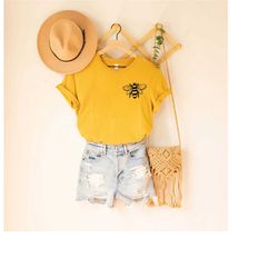 bee t-shirt, beekeeper shirt, pocket bee shirt, insect shirts, earth day shirts, beekeeper gift, bee lover shirt,save th