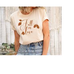 love fall y'all shirt, fall in love shirt, thanksgiving shirt, hello pumpkin, fall vibes, peace love thanksgiving, famil