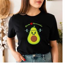 avocardio shirt, avocado shirt, gym tee, avocado gift, workout shirt, vegan gift, vegetarian gift, sport tee, cute gym s