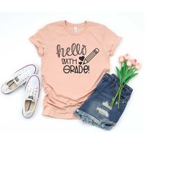 sixth grade crew tshirts, matching classroom shirts, for 6th grade, teacher aid para gift, sixth grade, 6th grade, gift