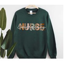 emergency nurse sweatshirt, er nurse shirt, emergency department sweater, er tech, icu room practitioner crewneck, nursi