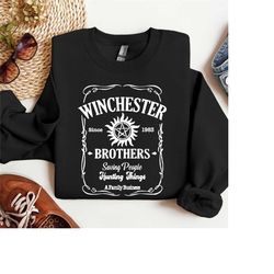winchester brothers, supernatural shirt, funny supernatural shirt, sam and dean fan shirt, supernatural lover gift, supe