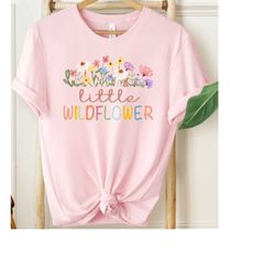 wildflower mommy and me birthday shirts, wild flower birthday, little wildflower shirt, girl boho daisy party, wildflowe