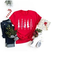 christmas trees shirt, christmas shirts for women, christmas tshirt, christmas tee, shirts for christmas, cute christmas
