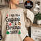 Running on Caffeine And Christmas Cheer, Funny Christmas sweatshirt, Funny Christmas Crewneck, Ugly Sweater Woman, Christmas Pajamas.jpg