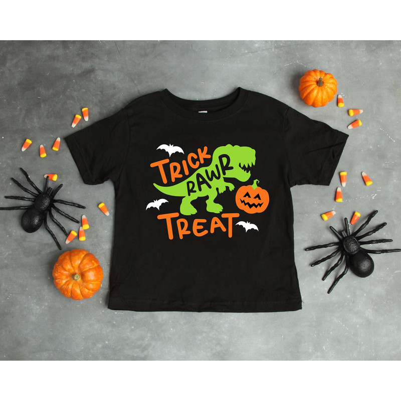 Trick Rawr Treat, Sanderson Shirt, Trick Or Treat Shirt, Halloween Party, Spooky Kids Shirt, Halloween For Child,  Fall Shirt, Pumpkin Shirt.jpg