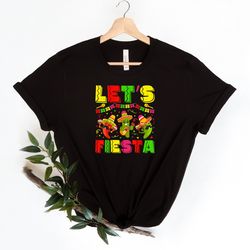 lets fiesta shirt, mariachi shirt, sombrero hat shirt, cinco de mayo shirt, fiesta party shirt, mexican party shirt, his